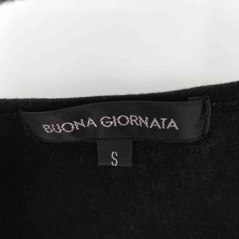 ボナジョルナータ BUONA GIORNATA レオパード柄 切り替えワンピース レディース import:S